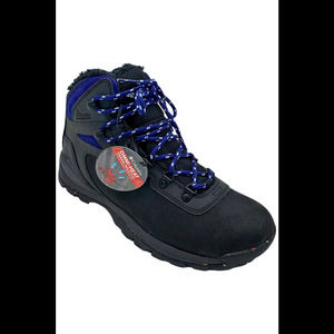 Columbia Women's Newton Ridge Plus Omni Heat Boot Blk/Blue - Medium